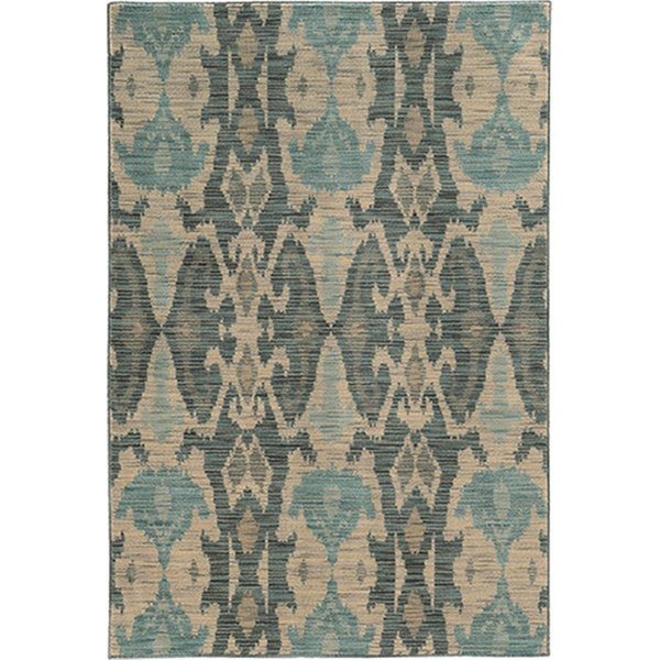 Sphinx By Oriental Weavers Oriental Weavers Sedona 6410D 2x3 Rectangle - Ivory/ Grey-Nylon/PolyP S6410D056091ST